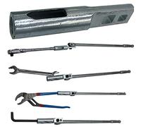 Keyfit Tools Big BERTHA BREACHER STUBBY SMALL 1/2" I.D. Breaker Bar Wrench Extender Works on Ratchets Pliers Wrenches Up to 4 Feet of Nut Busting Power No More Makeshift Cheater Bar/pipes