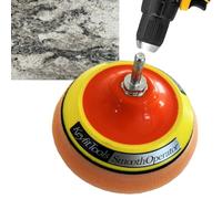 Keyfit Tools SmoothOperator Professionale Drill Powered Granito Pietra Quarzo Marmo Controsoffitto Lucidatore Sigillante ~HexaMax M780 Proprietario Non Abrasivo Pulitore/Lucidatura/Sigillante