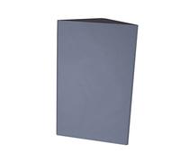 Keyhelm - BassTraps Fonoassorbente Flat Panel Angolare | Made in Italy | Pannello per Correzione Acustica, Altezza 90cm (casual 45 Grigio)