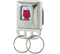 Keyholder - Peanuts Snoopy Napping With Woodstock On Dog House Full... ACC NUOVO