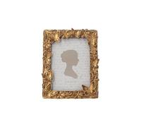 Keyhomestore | Porta Foto Cornice Decorativa con Motivo Farfalle Dorate (17x24cm) | Cornice Oro per Fotografie, Stampe e Arredo Casa Elegante e Raffinato - Made in Italy