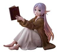 Keyhvao 12 CM Leggi Libri Frieren Figura Seduta Postura Modello Statua Frieren: Beyond Journey's End Anime Figure Decorazione Materiale PVC Regali per Amico