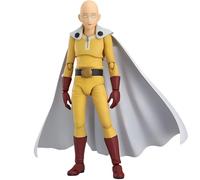 Keyhvao Figura di Saitama con vestito da battaglia da 15 cm, modellino intercambiabile con volti e movibilità, figure anime, decorazione alla moda, in PVC, regalo per desktop, fan, unisex