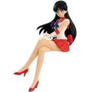 Keyhvao Figure Anime 13 CM Modello Statue Tsukino Usagi, Sailor Mercury, Marte, Venere, Giove Posizione Seduta Figure Carino Decorazione PVC Materiale Regali per i Fan, Unisex (Sailor Mars)