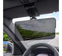 Keyiduid Estensore per visiera parasole per auto, polarizzato con testa girevole a 360°, protegge da abbagliamento solare, cecità da neve e raggi UV (1 prolunga per parasole)