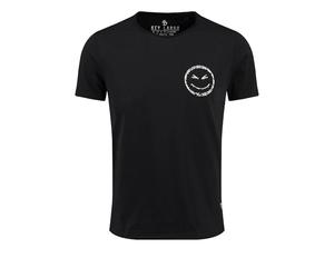 KEYLARGO Maglietta da Uomo Think Round, Nero (1100), S