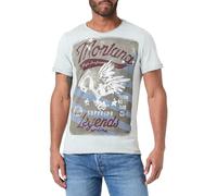 KEYLARGO Mt Montana Round T-Shirt, Faded Moss (1541), M Uomo