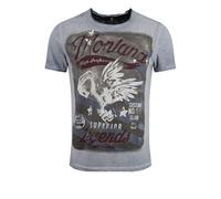 KEYLARGO Mt Montana Round T-Shirt, Flintstone Blue (1233), XL Uomo