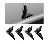 KEYLEON 4 Pezzi Protezioni per Gli Angoli delle Portiere Dell'auto per Suzuki Vitara 2015 2016 2017 2018-2020, Adesivi Protezione Antiurto Angolo Portiera Auto,Black