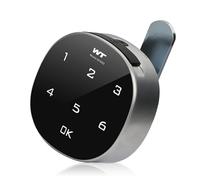 Keyless Cabinet Lock - Electronic Drawer Combination Security | Smart Digital Touch Pad | Sensitive Password Entry For Mailboxes School Lockers, Mechanism Triple Cylinder For Office Desk Filing Cabine