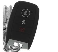 KEYLESS Custodia in silicone per chiave auto nera compatibile con KIA Rio Picantio Ceed Soul Sportage Stonic