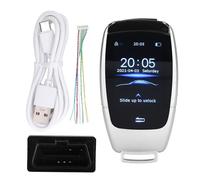 Keyless Entry, Universal TK900 LCD Touch Screen Smart Key Remote Keyless Entry per i Modelli con Pulsante Start Stop Engine (D'argento)