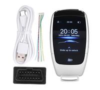 Keyless Entry, Universal TK900 LCD Touch Screen Smart Key Remote Keyless Entry per i Modelli con Pulsante Start Stop Engine (D'argento)