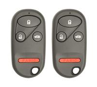 Keyless2Go Ricambio per telecomando a 4 pulsanti Honda E4EG8DJ 72147-S2A-A01 (confezione da 2)