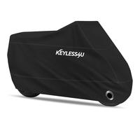 Keyless4U Copertura per moto di alta qualità, impermeabile, per tutte le condizioni atmosferiche, protegge da polvere, luce solare e pioggia. Compatibile con Harley Davidson, Honda, Suzuki, Kawasaki
