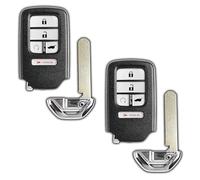 KeylessOption Keyless Entry Remote Start Smart Car Key Fob for Honda Pilot CR-V Civic 2016-19 KR5V2X