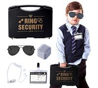 Keymall Anello portatore anello di cerimonia nuziale scatola di sicurezza include speciale agente ID carta sfumature anello scatola per bambini anello portatore proposta regalo (set A)