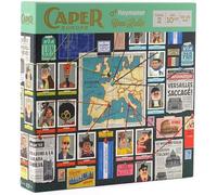 Keymaster Games Caper Europe | Gioco da tavolo strategico per due giocatori | Un gioco di carte testa a testa per pianificare il colpo perfetto in quattro città internazionali uniche | Età 10+