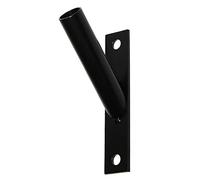 KeyMet GmbH Supporto per bandiere, supporto per bandiere, supporto singolo, nero