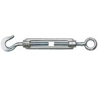KeyMet GmbH - Tenditore per Cavi zincato, con Occhiello M10 e Gancio