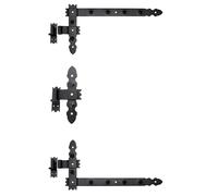 KeyMet Kit Winkelband Nero 600 x 300 x 50 + Dorn 16 mm, 3 Parti