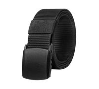 KEYNAT Cintura Uomo Tattica in Nylon con Fibbia Plastica, Cinture Militare in Tela 125cm*3.8cm, Regolabile Casuale Cinghia dei Jeans, Esterne