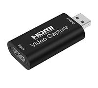 Keyohome HDMI Video Capture Card USB 2.0 1080P, Game Capture, adattatore 4K DisplayPort a HDMI, registrazione e condivisione, tecnologia a bassa latenza