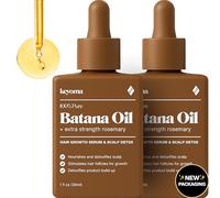 Keyoma - Olio di batana con rosmarino per la crescita dei capelli - Nutre il cuoio capelluto e disintossica per capelli forti e sani, olio di batana 100% biologico dell'Honduras con Roma