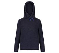 Keyon Felpa con Cappuccio in Pile a Righe e Due Tasche Inferiori