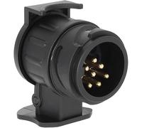 KeYou Adattatore rimorchio 7 su 13 poli, adattatore rimorchio 13 su 7, adattatore impermeabile per rimorchio auto, rimorchio, caravan, adattatore elettrico