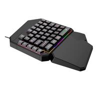 Keypad, Game Keyboard, Programmable Left-Handed Game Keypad, USB Wired Professional Game Controller with Adjustable Keys for PC Gamers, Compact, 7.99x6.02x1.38 inches, Comfortable Design