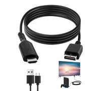 KeyQueen Adattatore PS1/PS2 a HDM, 1M Cavo HDM per PS1/PS2 Cavo Audio Video Console Convertitore Connettore Adattatore Multifunzione HDTV 720P/1080P per TV Monitor, Plug and Play