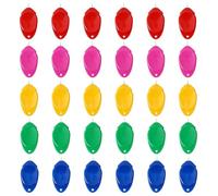 KEYRI 30 Pezzi Infila Ago, Infila Ago a Mano Filo di Plastica Infila Multicolor Infila Ago da Punto Croce Infila Aghi per Cucire a Mano Infilatore Pollice (Giallo, Blu, Verde, Rosso, Rosso Rosa)