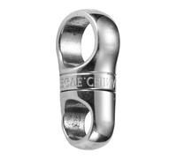 Keyring in titanio magnetico - distacco rapido, clip girevole | Connettore leggero, elegante splitter a catena rotante, progettazione senza sforzo di gestione personale Accesso alla sicurezza p