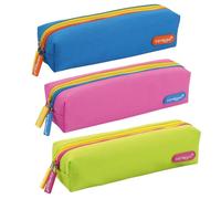 Keyroad Astuccio con 2 tasche, 19,5 x 5 x 4,5 cm, colori assortiti, mix, Classico