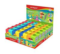 KEYROAD Colour Mate - Temperamatite in plastica, per bambini, studenti e bambini in età prescolare, per scuola, asilo e casa/mix di colori, 24 pezzi per confezione
