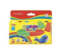 Keyroad KR972524 - Pasta modellante per plastilina, 6 pezzi da 30 grammi/per bambini