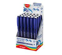 Keyroad Penna a sfera cancellabile, 0,7 mm, blu, 24 pezzi, penna a sfera cancellabile