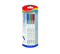 KEYROAD Set fineliner, punta da 0,4 mm, ideale per disegnare, disegnare e scrivere, non si secca, inchiostro inodore, 4 pezzi in una confezione