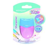 KEYROAD Temperamatite in plastica/8 mm e 11 mm/forma ergonomica/per bambini, studenti e adulti/per casa, asilo, scuola e università/mix di colori: "pastello", scelta casuale
