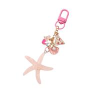 Keys Creative Keychain Shellings Fashion Starfishes Chain Borse Case Chiave Auto Accessori Per Gioielli Accessori Per Le Gusci Creativi Shell A Pendente Dishing Decorazioni