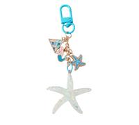 Keys Creative Keychain Shellings Fashion Starfishes Chain Borse Case Chiave Auto Accessori Per Gioielli Accessori Per Le Gusci Creativi Shell A Pendente Dishing Decorazioni