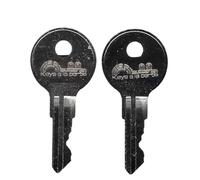 KEYSALACARTE Chiave di ricambio AA289 - Cut on CG16 Key Blank - Compatibile con Chicago e tutte le serrature in acciaio per mobili