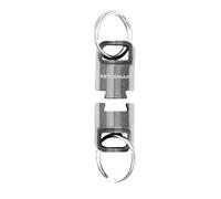 KeySmart MagConnect Pro - Portachiavi magnetico per borsa, portachiavi per chiavi dell'auto, portachiavi staccabile a sgancio rapido, Titanio, Titanium (1-pack)
