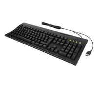 Keysonic 61082 KSK-8041U-CR (DE) Cablato Tastiera Tedesco, QWERTZ Nero