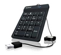 KeySonic ACK-118BK tastierino numerico Universale USB Nero NEW