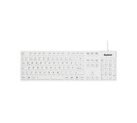 KeySonic KSK-8030 IN (DE) white keyboard Industrial USB QWERTZ German