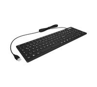 E_0001_3346904 Keysonic KeySonic KSK-8030IN tastiera USB QWERTY Inglese US Nero