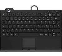KeySonic KSK-5210ELU (DE) - Wired, USB, Membrane Key Switch, QWERTZ, LED, Black,