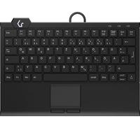 Keysonic Tastiera KSK-5210ELU (DE) USB cablata, tasti a membrana, QWERTZ, LED Nero